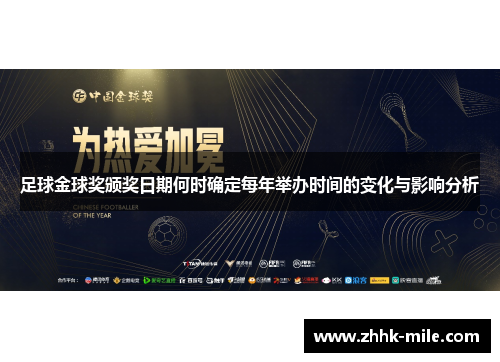足球金球奖颁奖日期何时确定每年举办时间的变化与影响分析