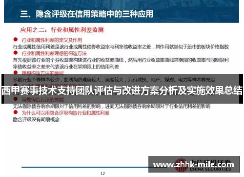 西甲赛事技术支持团队评估与改进方案分析及实施效果总结